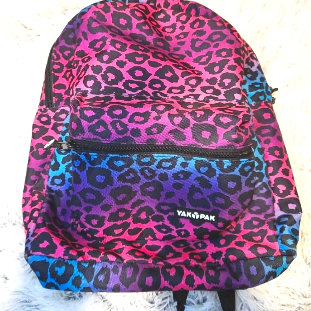 Yak Pak Animal Print Backpack
